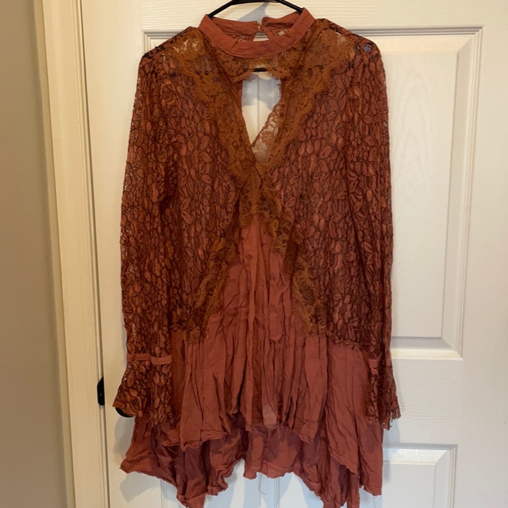 Free people lace tunic